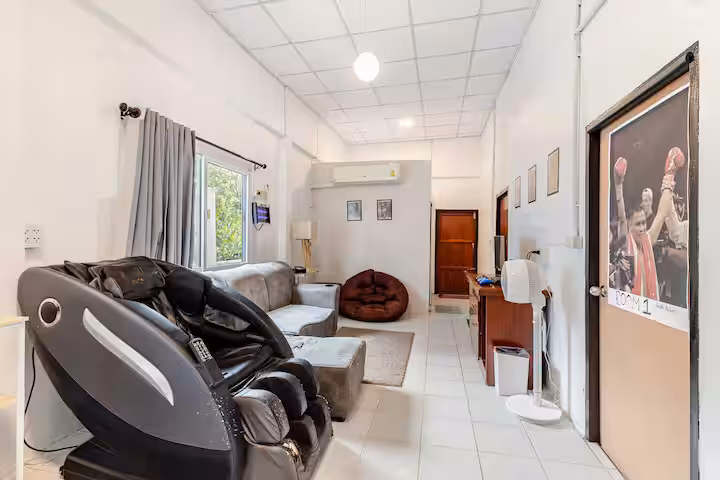 Camp House interior